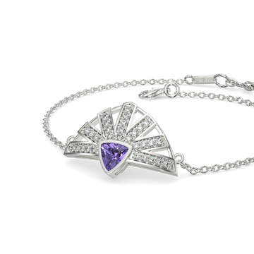 Purple Winter Diamond Bracelets