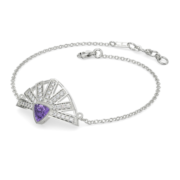 Purple Winter Diamond Bracelets