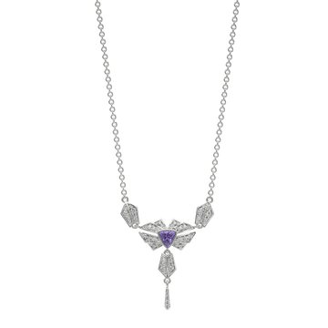 Ultra Violet Diamond Necklaces