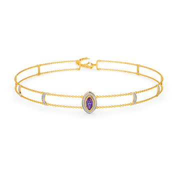 I See Purple  Diamond Necklaces