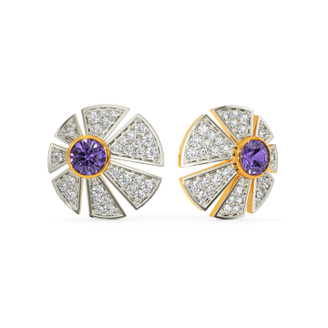 Viola Dreams Diamond Earrings