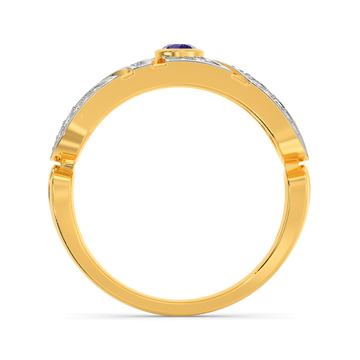Colour Me Purple Diamond Rings