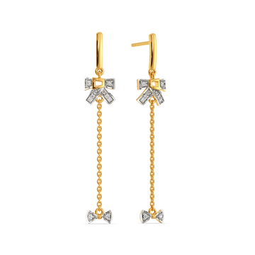 Couture Knot Diamond Earrings