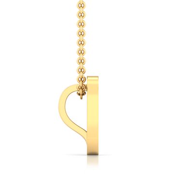 V for victory Gold Pendants
