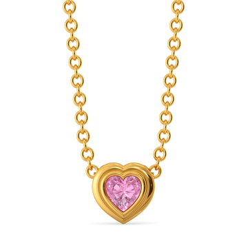 Pink Notes Gemstone Pendants