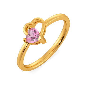 Pretty in Pink Gemstone Rings