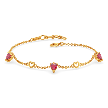 Piece of Your Heart Gemstone Bracelets