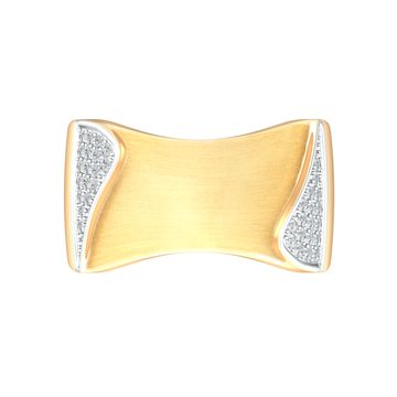 Shiny Shield Diamond Rings