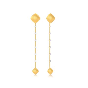 Gold Rush Diamond Earrings