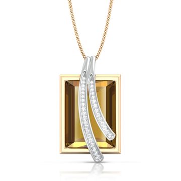 Cognac Concoction Diamond Pendants