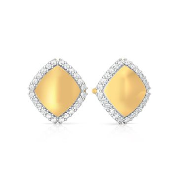 Hem of Gems Diamond Earrings