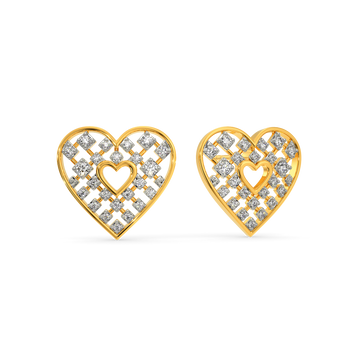 Laced in Love Diamond Earrings