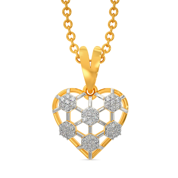 Lacey Love Story Diamond Pendants