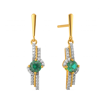 Botanical Radiance Gemstone Earrings