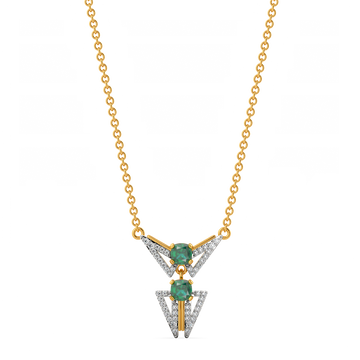 Green Revival Gemstone Necklaces
