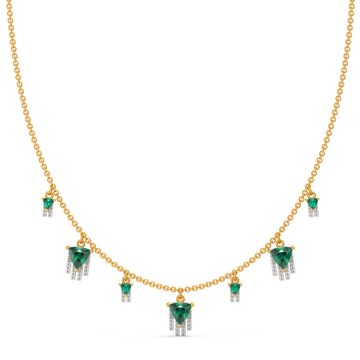Vibrant Green Gemstone Necklaces