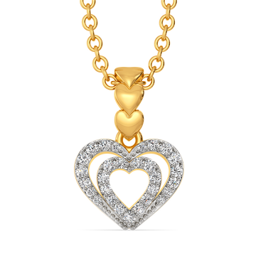 Whispers of Love Diamond Pendants