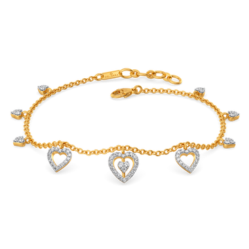 Hearts in Harmony Diamond Bracelets