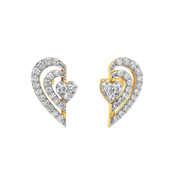 Love Knot Diamond Earrings