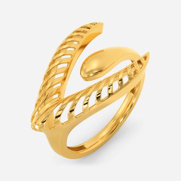 Layer A Bunch Gold Rings