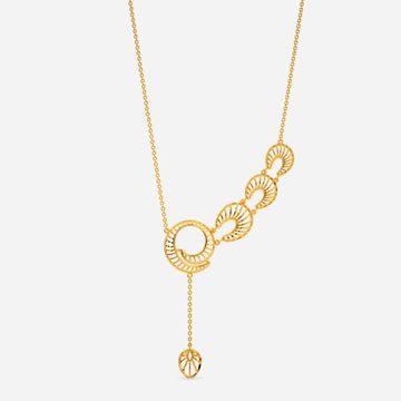 Twirl in OTT Gold Necklaces