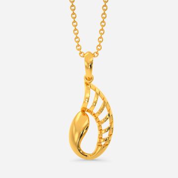 Volume Fusion Gold Pendants