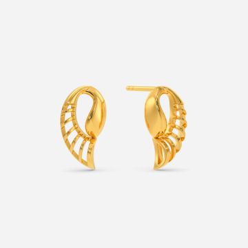 Volume Fusion Gold Earrings