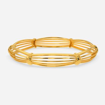 Puffer Escape Gold Bangles