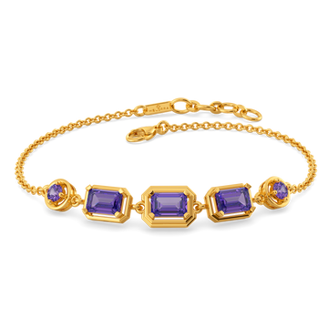 Power in Purple Gemstone Bracelets