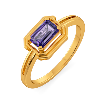 Power in Purple Gemstone Rings