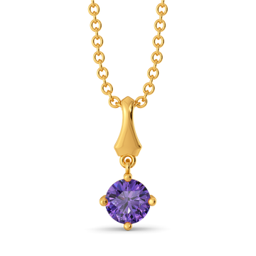 Feeling Violet Today Gemstone Pendants