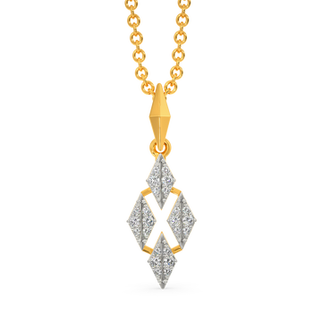 In Party Land Diamond Pendants