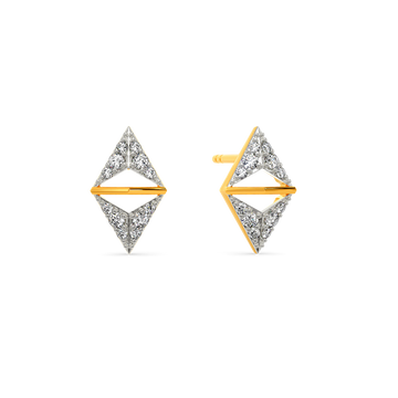In Party Land Diamond Earrings