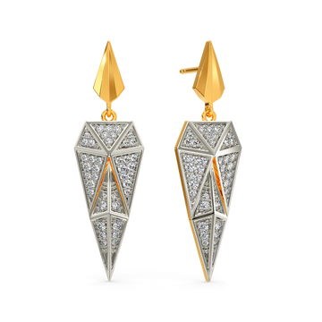 Voluminous Diamond Earrings