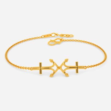 Anchor Deep Gold Bracelets