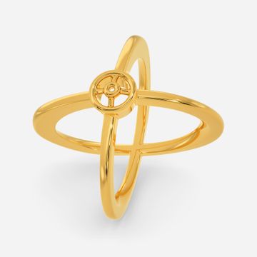 Blissful Shores Gold Rings