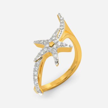 Wish Upon A Starfish Diamond Rings