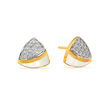 About White Diamond Earrings