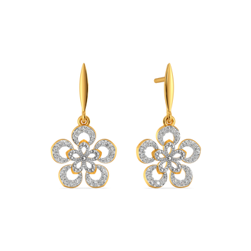 In a Paperland Diamond Earrings