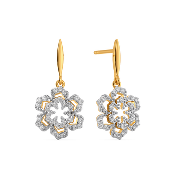 Petal Crush Diamond Earrings
