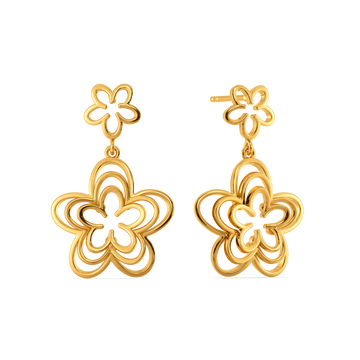 Everyday Petals Gold Earrings
