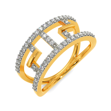 Express in Weaves Diamond Rings