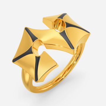 Combatant Gold Rings