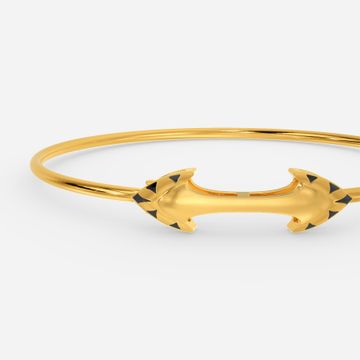 Fierce N Bold Gold Bangles