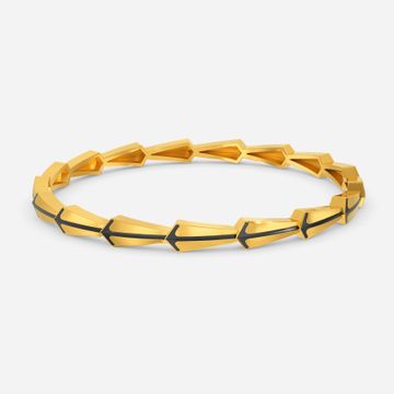 Slay In Style Gold Bangles