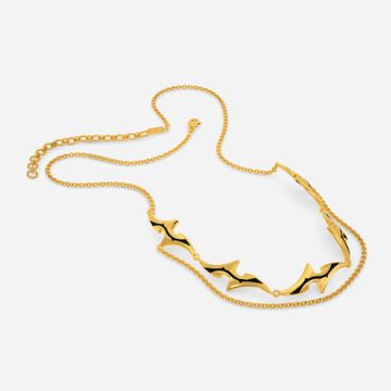 Feirce Fighter Gold Necklaces