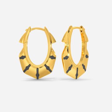 Warrior's Victory Gold Earrings
