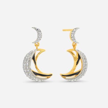 Warrior Queen Diamond Earrings