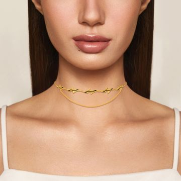 Feirce Fighter Gold Necklaces