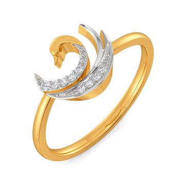 Swan Spark Diamond Rings